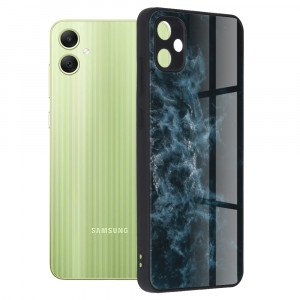 Husa Samsung Galaxy A05 cu sticla securizata, Techsuit Glaze - Blue Nebula - Img 1