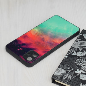 Husa Samsung Galaxy A05 cu sticla securizata, Techsuit Glaze - Fiery Ocea - Img 5