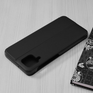 Husa Samsung Galaxy A12 tip carte, Techsuit eFold - Negru - Img 4