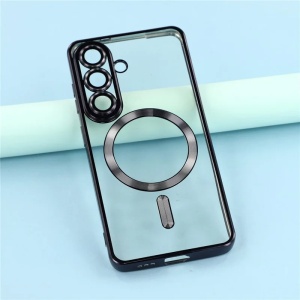 Husa Samsung Galaxy A16 5G, Antisoc, Magsafe integrat, Color Chrome, Negru - Img 6