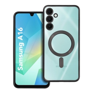 Husa Samsung Galaxy A16 cu Magsafe integrat, Antisoc, Luxury Shield, Negru