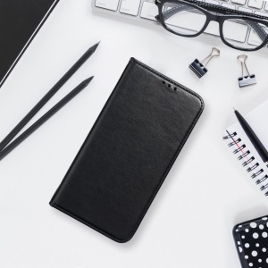 Husa Samsung Galaxy A17 tip carte cu Portofel Interior, Protectie la socuri, smart magneto, set cu sticker, Negru - Img 5