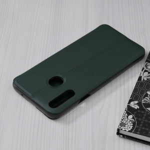 Husa Samsung Galaxy A20s tip carte, Techsuit eFold - Dark Green - Img 7