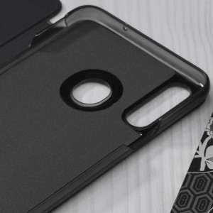 Husa Samsung Galaxy A20s tip carte, Techsuit eFold - Negru - Img 8