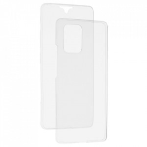 Husa Samsung Galaxy S10 Lite, din silicon TPU slim, Techsuit - Transparent - Img 1