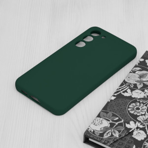 Husa Samsung Galaxy S23 Plus din silicon moale, Techsuit Soft Edge - Verde - Img 3