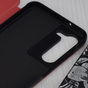 Husa Samsung Galaxy S23 tip carte Techsuit eFold - Rosu - Img 3