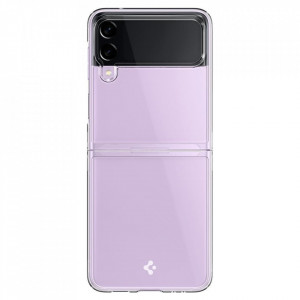 Husa Samsung Galaxy Z Flip3 5G, Spigen AirSkin - Clear - Img 4