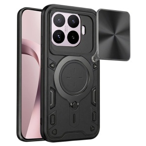 Husa Xiaomi 17T, Inel Magnetic, Protectie Camera, set cu sticker, CamGuard Pro, Negru