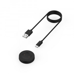 Incarcator pentru Huawei Watch, Honor Watch, USB, 3.5W - Techsuit (THC3) - Black - Img 7