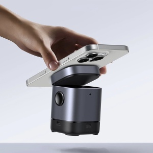 Incarcator Pliabil fara Fir 2in1, 25W, USB-C, MPP, Ugreen W709, Negru - Img 4
