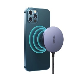 Incarcator Wireless Qi, 15W, Ugreen CD245, Gri - Img 3