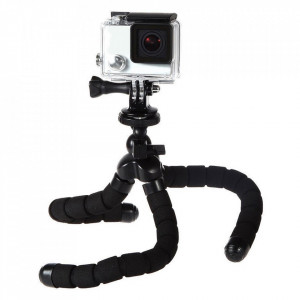 Kit accesorii GoPro / Sony Action Camera / Xiaomi Yi 50in1, Techsuit (CAL01) - Negru - Img 4
