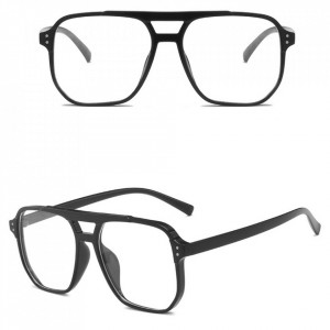 Ochelari calculator dama protectie lumina albastra, rama patrata, Techsuit (PC28014-C1) - Negru - Img 2