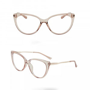Ochelari calculator dama protectie lumina albastra, Techsuit (F5018-C6) - Brown - Img 3