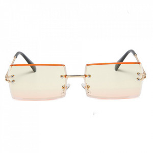 Ochelari unisex soare cu protectie UV (16031-C8), Techsuit - Yellow - Img 2