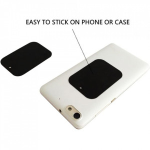 Placa Metalica Mata Autoadeziva Pentru Suporturi Magnetice [Pachet 2x], Techsuit - Negru - Img 5