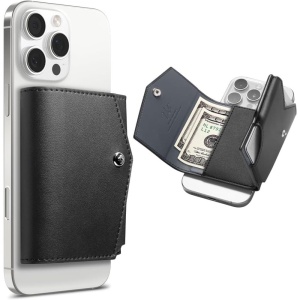 Portofel pentru Telefon cu 3 Compartimente - Spigen Valentinus Pro (AFA09442) - Black