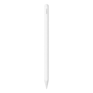 Stylus Pen pentru Apple, Design Magnetic, Palm-Rejection, 140mAh - Baseus Smooth Writing 3 Series (P80080806213-00) - White
