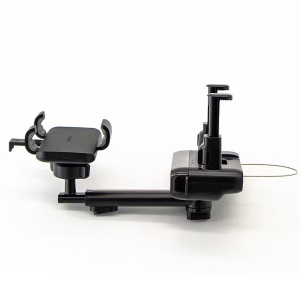 Suport auto telefon, Oglinda retrovizoare, Rotatie 360 grade, Reglabil, Yesido, Negru - Img 5