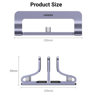 Suport Laptop pentru Birou, Ugreen LP258 - Silver - Img 8