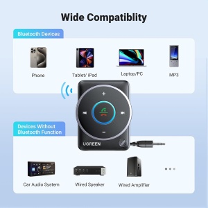 Adaptor Bluetooth Auxiliar Jack, Ugreen CM723, Negru - Img 4