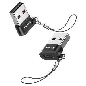 Adaptor USB Male to USB-C Female, 480Mbps, Ugreen US280, Negru