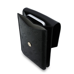 Borseta Ajustabila pentru Telefon - Guess Grained Peony Triangle, Black - Img 3