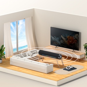 Boxa portabila Bluetooth, 10W, Sunet Stereo, RGB, 1200mAh, Yesido, Negru - Img 2