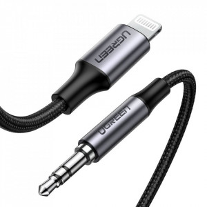 Cablu Audio Lightning la Jack 1m, Ugreen US315, Negru - Img 2