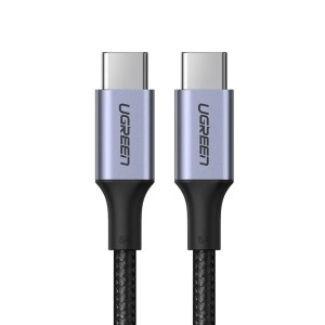 Cablu de Date USB-C la Type-C, PD100W, 5A, 480Mbps, 1m, Ugreen US316, Negru - Img 3