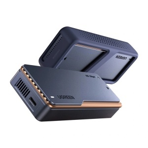 Carcasa SSD, M.2 NVMe, 40Gbps, 8TB, Cablu Type-C, Ugreen D703 - Gri - Img 3