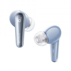 Casti fara Fir True Wireless, ANC - Anker SoundCore Liberty 4 (A3953G31) - Sky Blue