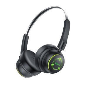 Casti wireless, Bluetooth 5.4, Difuzoare 40mm, Baterie 300mAh, Yesido, Negru