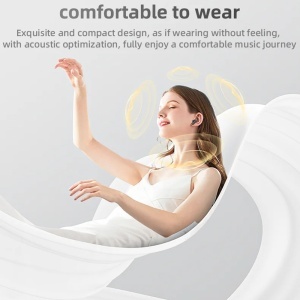 Casti Wireless, In-Ear, Bluetooth 5.3, Stereo, Yesido, Negru - Img 4