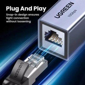 Conector Ethernet, 10Gbps, Ugreen NW261 - Gri - Img 6
