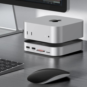 Dock USB-C la 5x USB, 2x USB-C, SD/TF, M2 NVMe, 10Gbps, 8TB, 4cm, Ugreen CM841, Negru - Img 6
