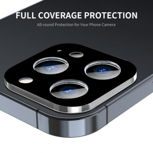Folie camera pentru iPhone 15 Pro, Skyddar Camera Shield - Negru - Img 3