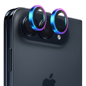 Folie pentru iPhone Duo - Blueo Original Metal Frame Lens Glass - Colorful