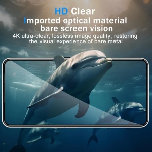 Folie pentru Nothing Phone (3a) Lite / CMF Phone 2 Pro din Sticla Securizata, Ultra HD, Protectie 111D, Montare Simplă, set cu sticker, Transparent - Img 2