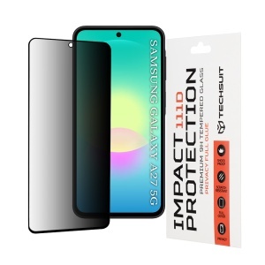 Folie pentru Samsung Galaxy A27 5G, Anti-spy Ultra HD, Protectie 9H, Montare Simplă, 111D, set cu sticker, Privacy
