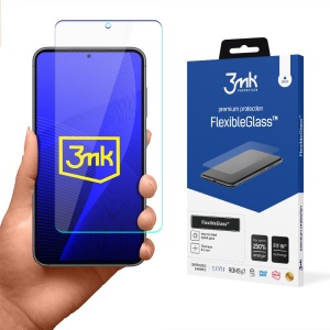 Folie pentru Samsung Galaxy S23 din silicon, 3mk FlexibleGlass, Transparent