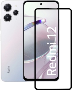Folie pentru Xiaomi Redmi 12 4G / 12 5G, Sticla Securizata, Ultra HD, Protectie 9H, Montare Simplă, SKYDDAR 111D - Transparent