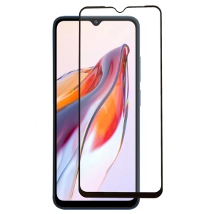 Folie pentru Xiaomi Redmi 12C, Sticla Securizata, Ultra HD, Protectie 111D, Montare Simplă, Transparent, set cu sticker