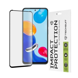 Folie pentru Xiaomi Redmi Note 11 / Redmi Note 11S / Poco M4 Pro 4G, SKYDDAR INNOVATION, Sticla Securizata, Ultra HD, Protectie 111D, Montare Simplă, Transparent, set cu sticker