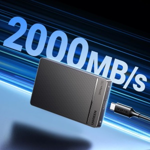Hard SSD Extern 1TB, 20Gbps, Gen2x2, Ugreen - Gri - Img 5