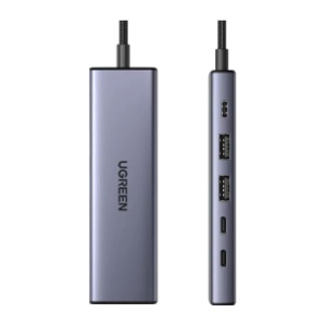 Hub USB-C 6in1, Ugreen CM511, Gri - Img 2