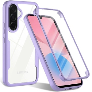 Husa 360° Samsung Galaxy A27 5G, SKYDDAR INNOVATION, [Pachet 360°] ColorVerse, set cu sticker, Mov
