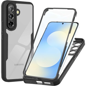 Husa 360° Samsung Galaxy A57 5G, SKYDDAR INNOVATION, [Pachet 360°] ColorVerse, set cu sticker, Negru