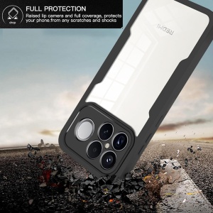 Husa 360° Xiaomi Poco F8 Pro, SKYDDAR INNOVATION, [Pachet 360°] ColorVerse, set cu sticker, Negru - Img 5